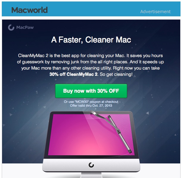 2nd Macworld Email