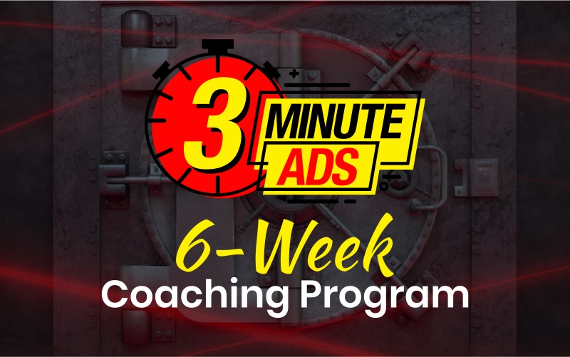 3-Minute Ads 6-Week Coaching Program